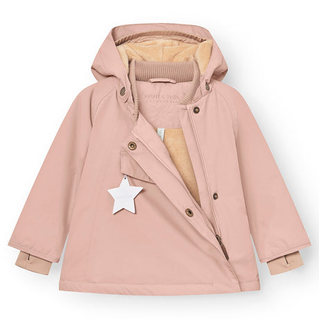 Mini A Ture Adobe Rose Wang Fleece Winter Jacket