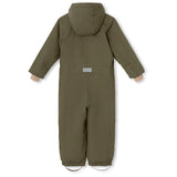 Mini A ture Olive night Wanni Fleece Snowsuit