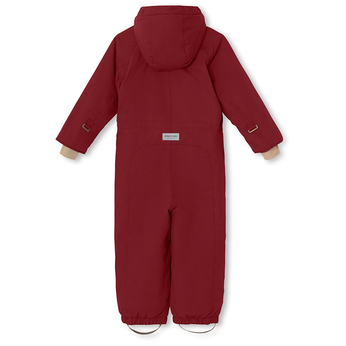 Mini A ture Red Merlot Wanni Fleece Snowsuit