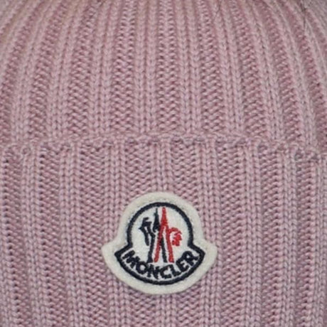 Moncler Beretto Fur Hat Rose