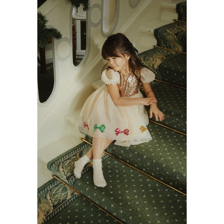 Konges Sløjd Off White Wool Pointelle Socks