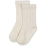 Konges Sløjd Off White Wool Pointelle Socks