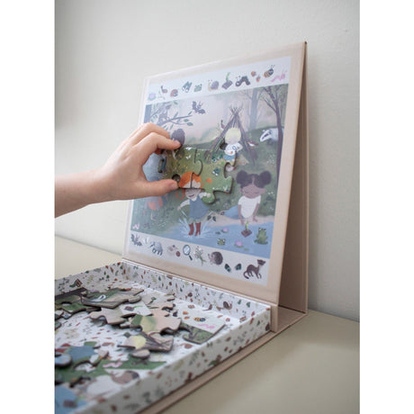 FILIBABBA Magnetic Game Jigsaw Puzzle "Adventure in the Forest"