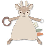 FILIBABBA Cuddle cloth with teether Fawn