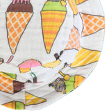 Småfolk Cream Sun Hat With Ice Cream 6