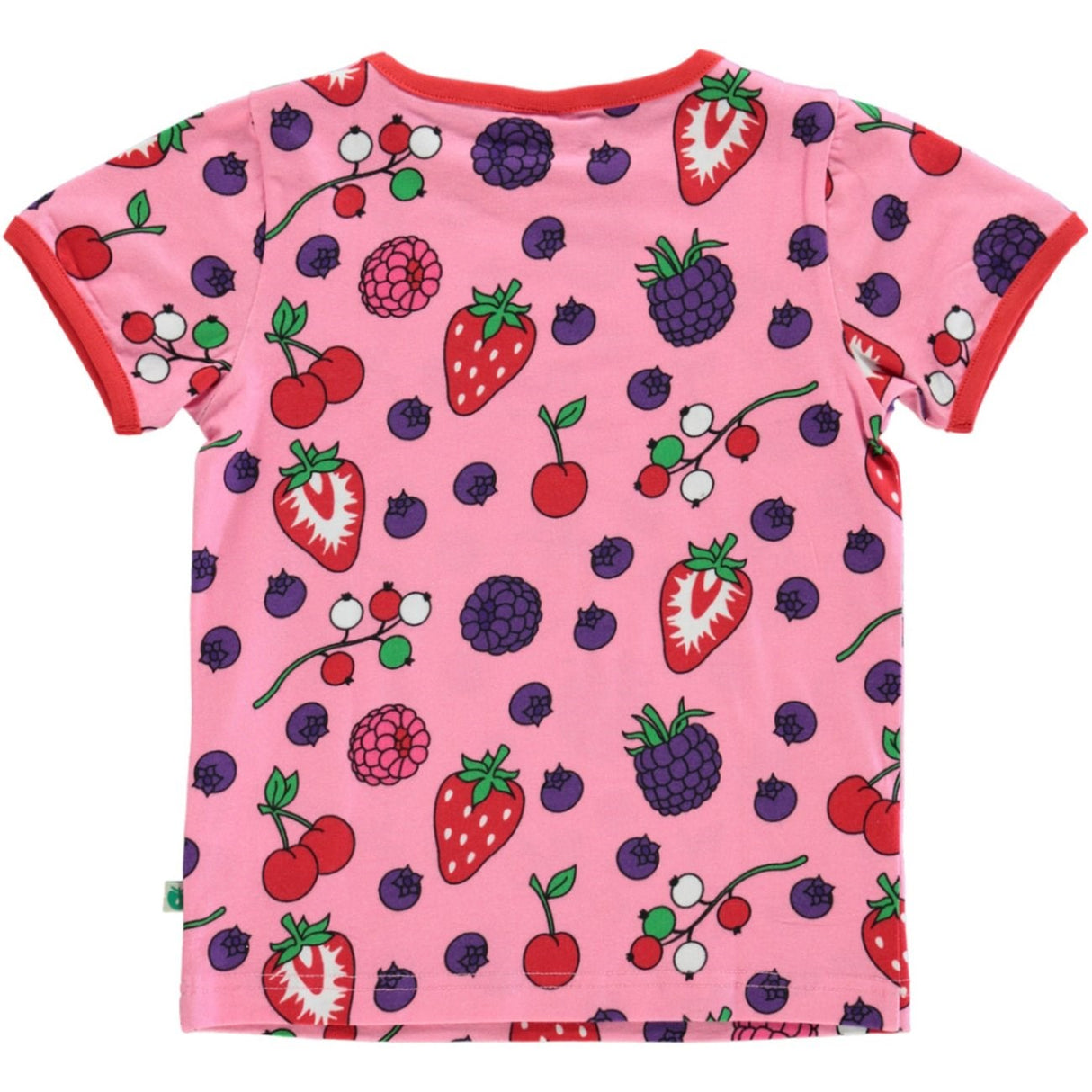 Småfolk Sea Pink T-Shirt With Berries 5