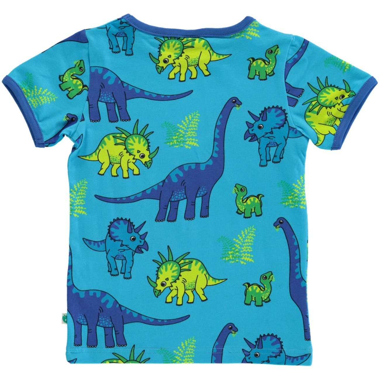 Småfolk Blue Atoll T-Shirt With Dinosaur 5