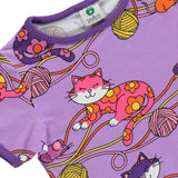 Småfolk Viola T-Shirt With Cats 4