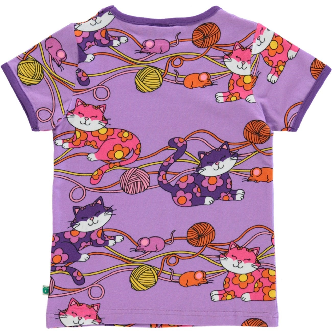 Småfolk Viola T-Shirt With Cats