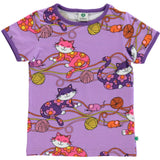 Småfolk Viola T-Shirt With Cats 5