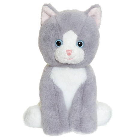 Teddykompaniet Teddy Cats Grey , 18 cm