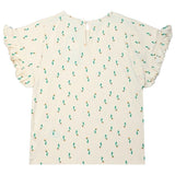 The New White Swan Small Flower AOP Kaisa T-shirt