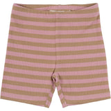 THE NEW Siblings Pink Nectar Fro Uni Tight Rib Shorts