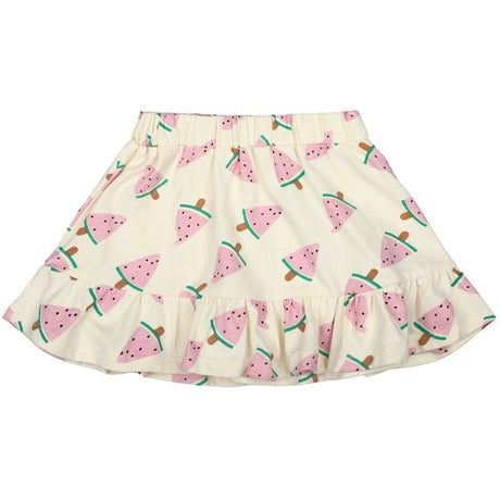 THE NEW Siblings White Swan Watermelon AOP Kaya Skirt 2