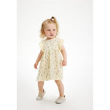 THE NEW Siblings White Swan Small Flower AOP Kenzie Dress 3