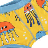 Småfolk Yellow Underwear Set With Mermaids 4