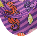 Småfolk Spring Pink UV50 Sun Hat With Seahorses 4