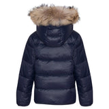 Ver de Terre Featherlight Jakke m. Pels Navy