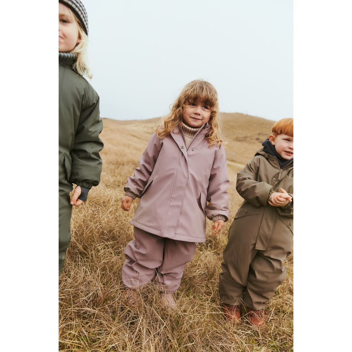 Wheat Dusty Lavender Thermo Rain Jacket Rika