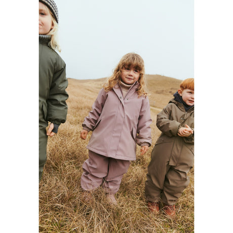 Wheat Dusty Lavender Thermo Rain Jacket Rika