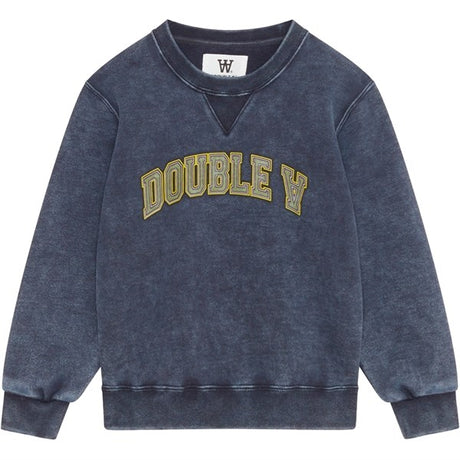 Wood Wood Navy Rod Ivy Sweatshirt