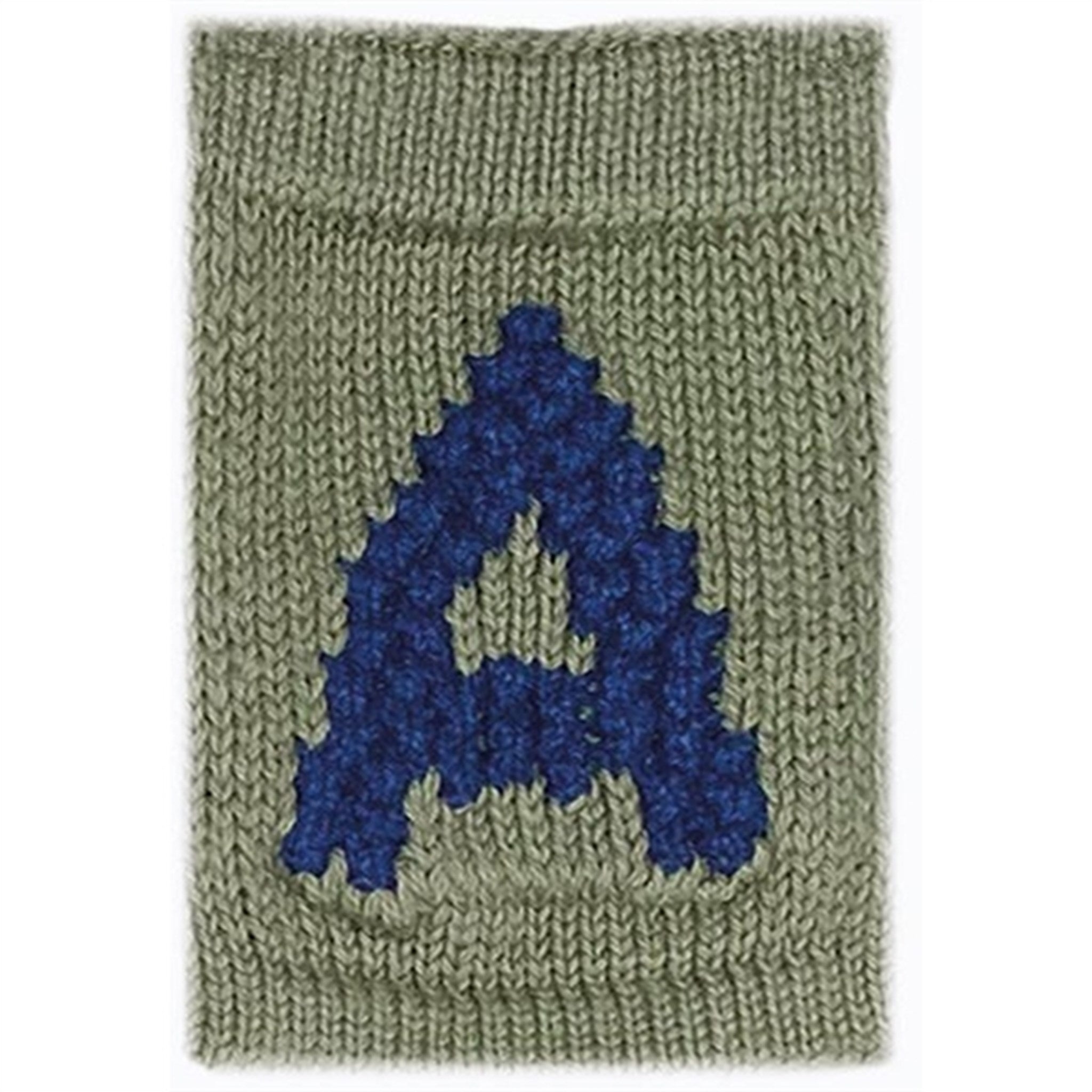 Smallstuff Knit Letter Blue