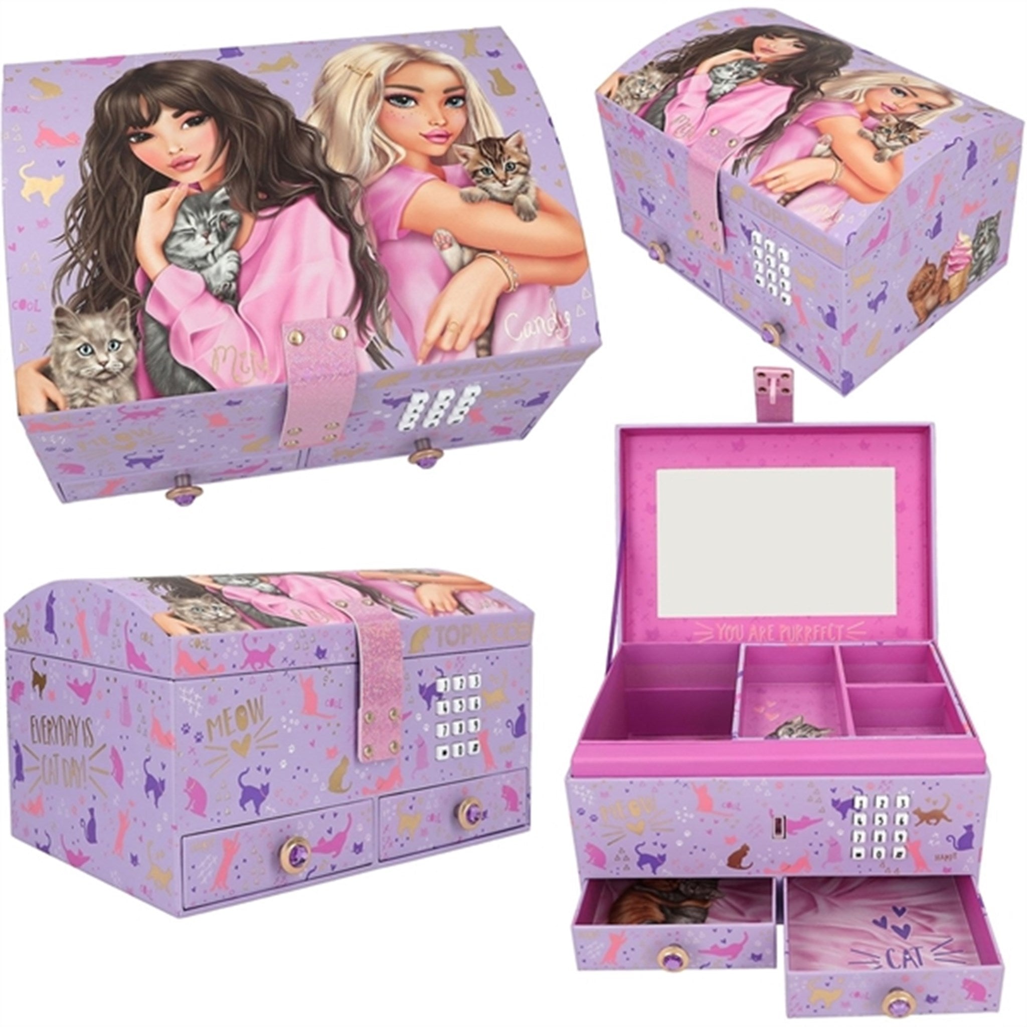 TOPModel Jewellery Box with Code and Music