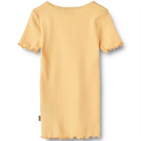 Wheat Pale Apricot Rib T-shirt Katie 2