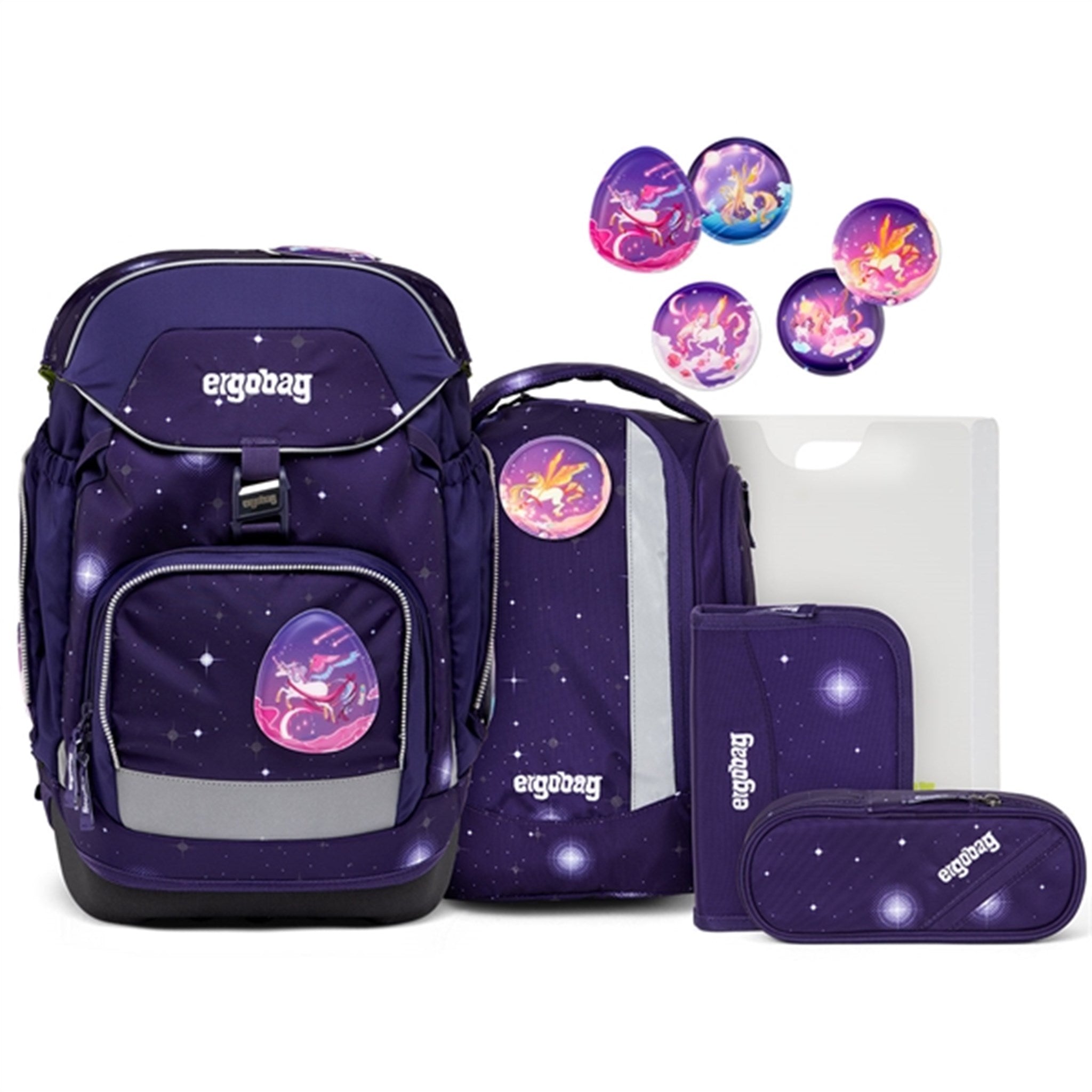 Ergobag School Bag Set Pack Galaxy Glow