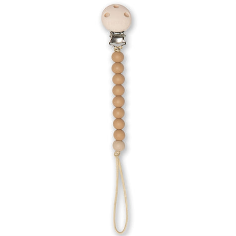 That's Mine Beige Abel Pacifier Strap