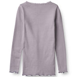 Wheat Lavender Reese Rib Blouse 3