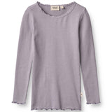 Wheat Lavender Reese Rib Blouse