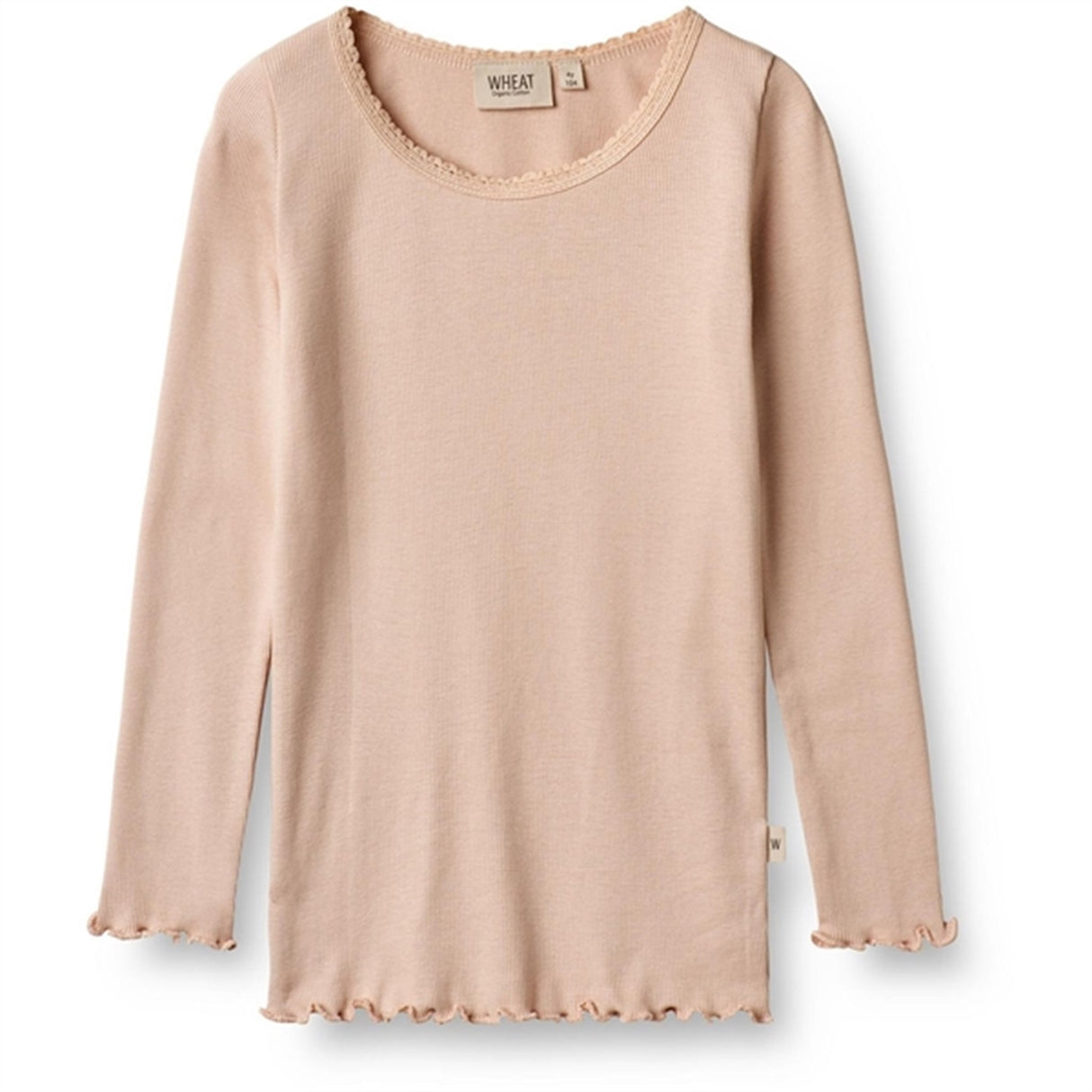 Wheat Rose Dust Rib Blouse Reese