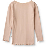 Wheat Rose Dust Rib Blouse Reese 3