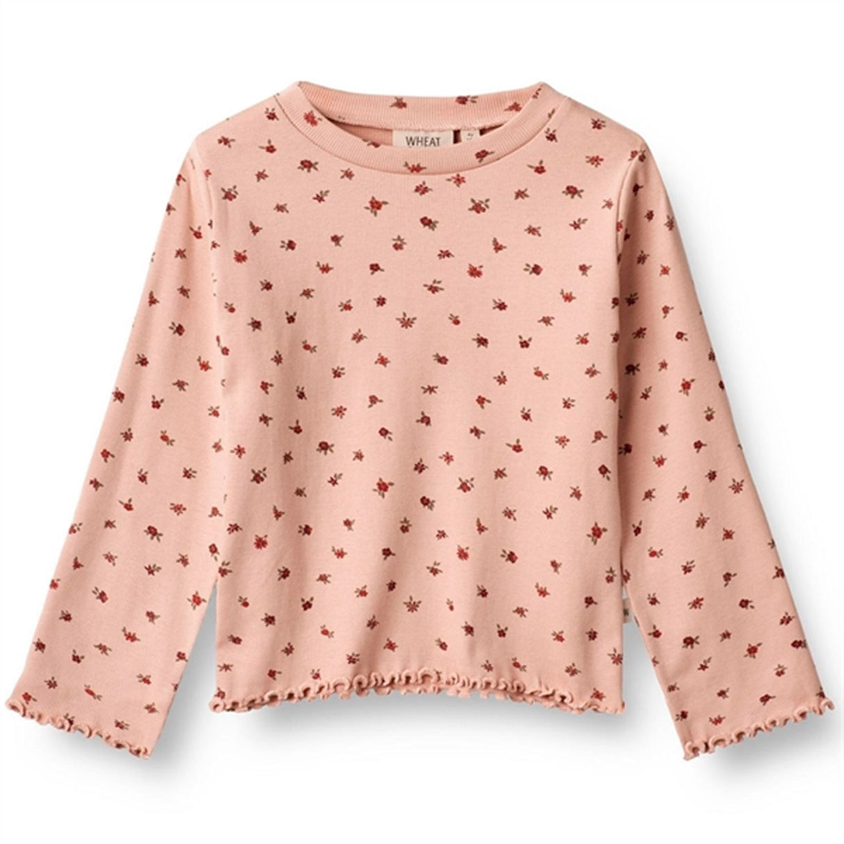 Wheat Pink Sand Flowers Blouse Else