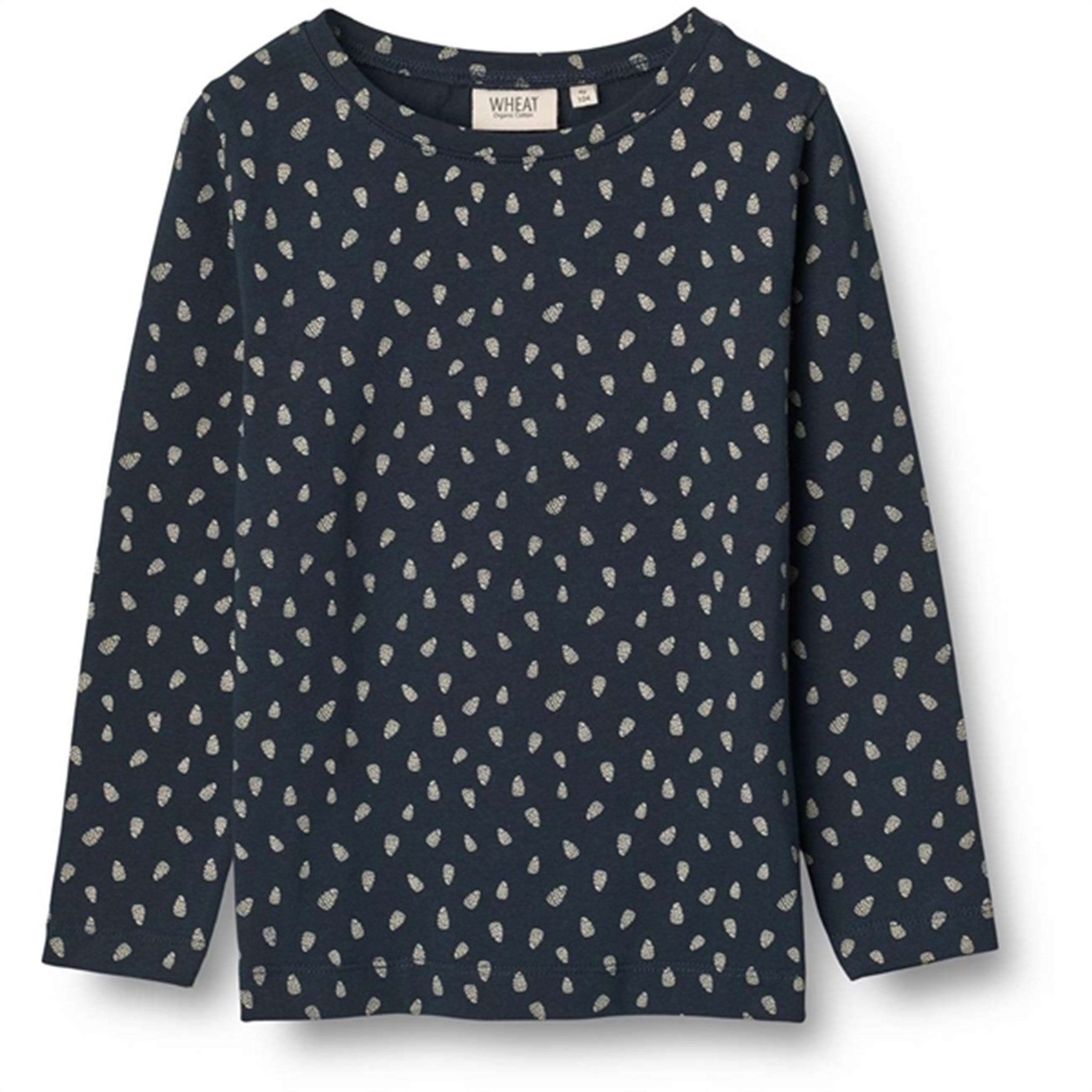 Wheat Navy Spruceone Manna Blouse