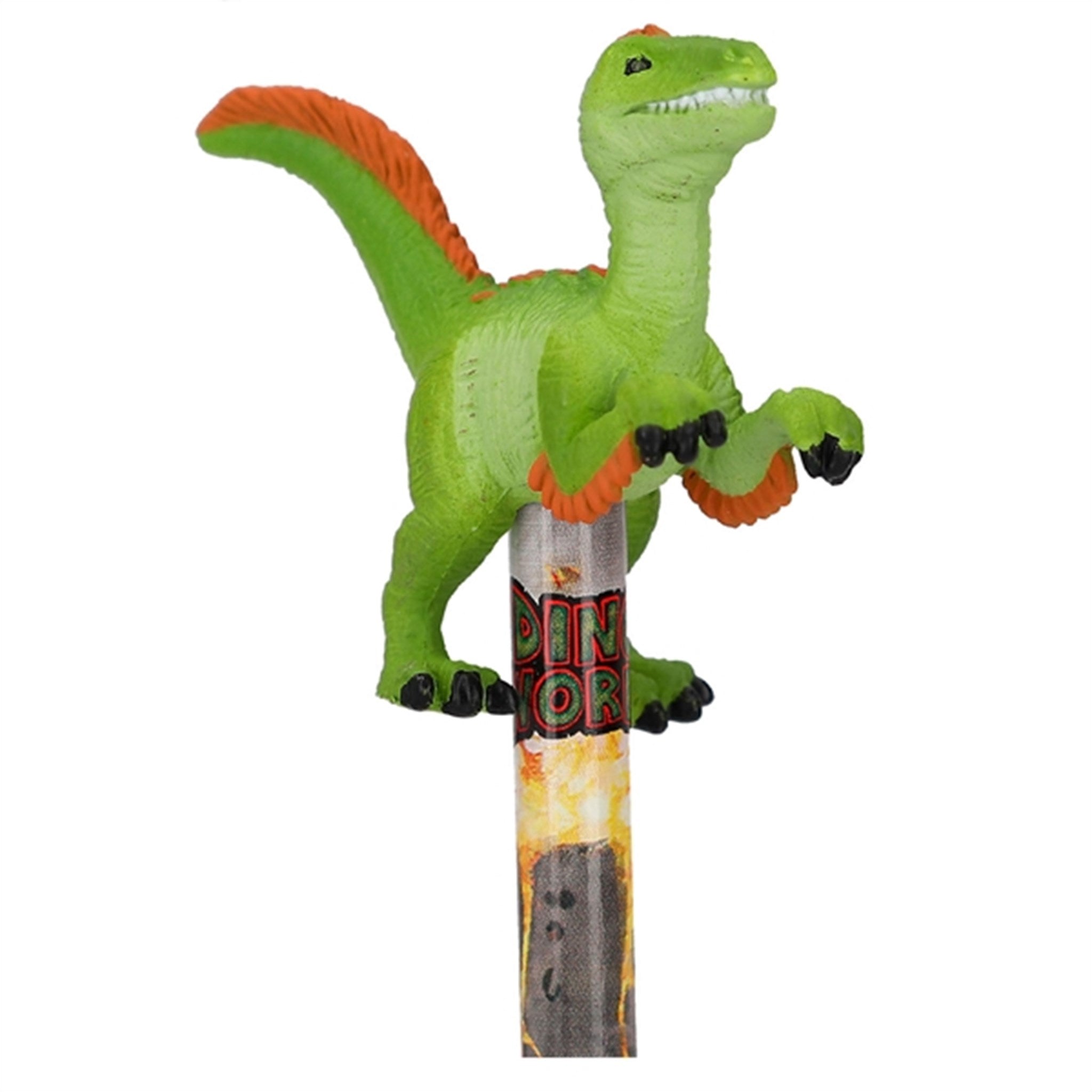 Dino World Pencil with Velociraptor 3