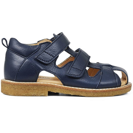 Angulus Sandal W. Velcro Navy 2