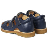 Angulus Sandal W. Velcro Navy 3