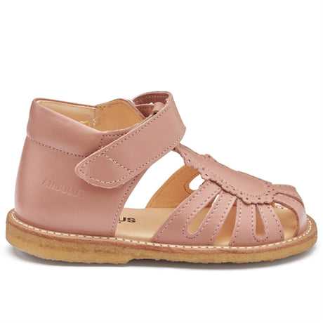 Angulus Starter Sandal W. Velcro Dark Peach 2