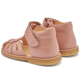 Angulus Starter Sandal W. Velcro Dark Peach 3