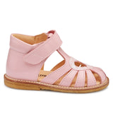 Angulus Starter Sandal W. Velcro Rose/Rose Glitter 2