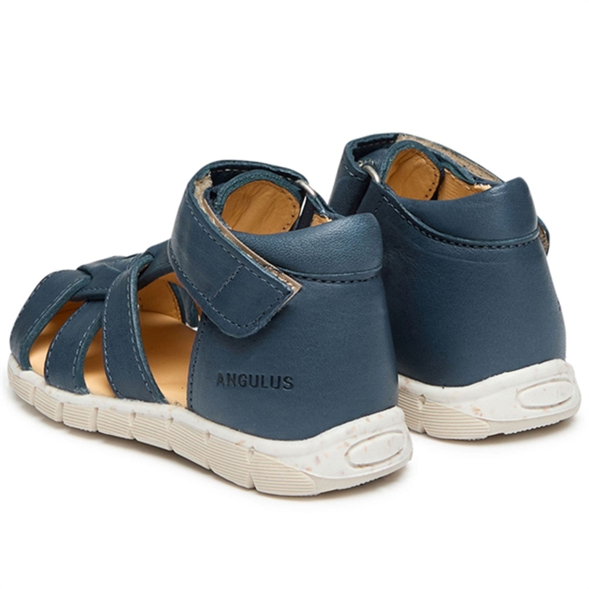 Angulus Starter Sandal w. Velcro Blue 0575-102-1413 2