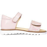 Angulus Sandal W. Velcro Rosa/Rosa Glitter 2