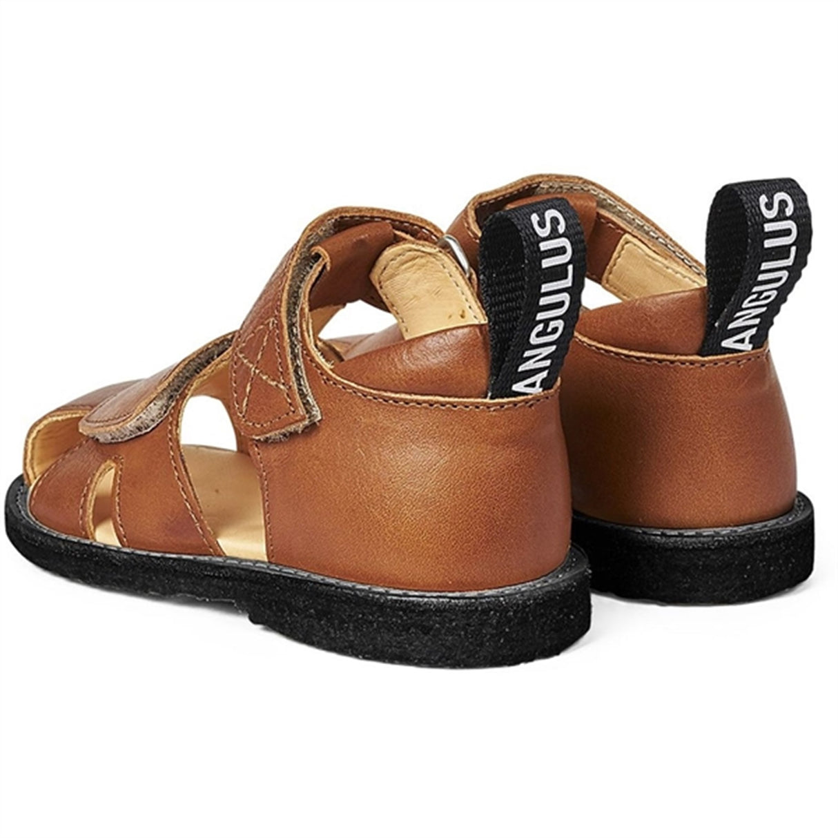 Angulus Starter Sandal M. Velcrolukning Cognac 3