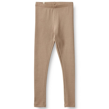 Wheat Soft Brown Maddy Rib Leggings