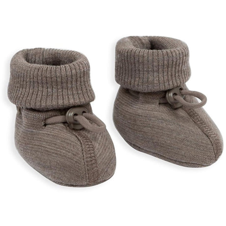 Smallstuff Wool Booties Nature