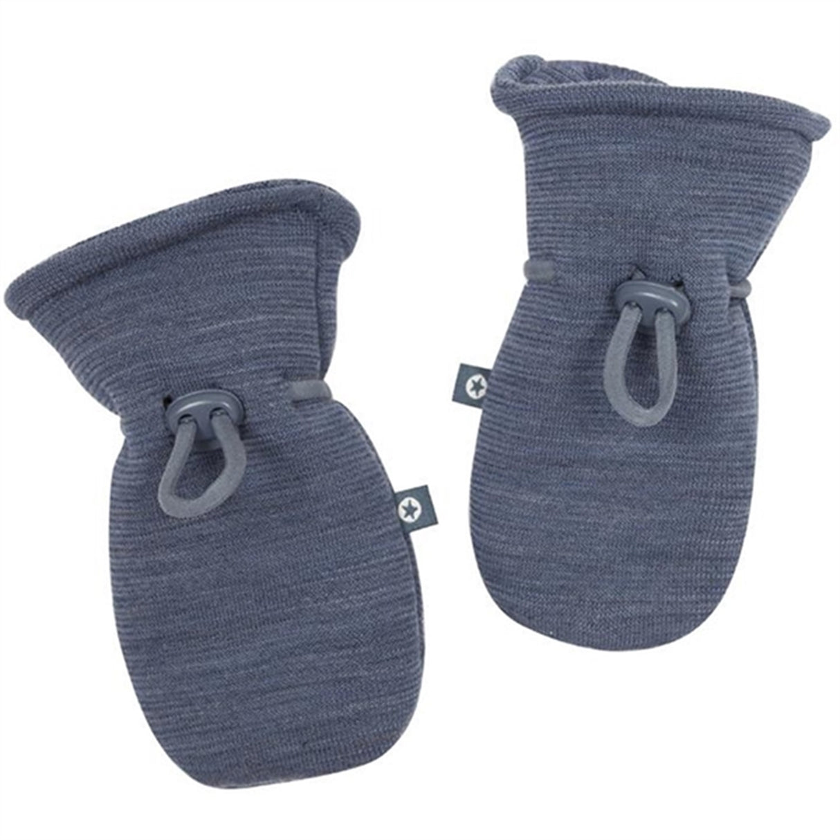 Smallstuff Wool Mittens Denim Melange