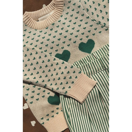 Flöss Zoe Knitted Sweater Leaf Green 2