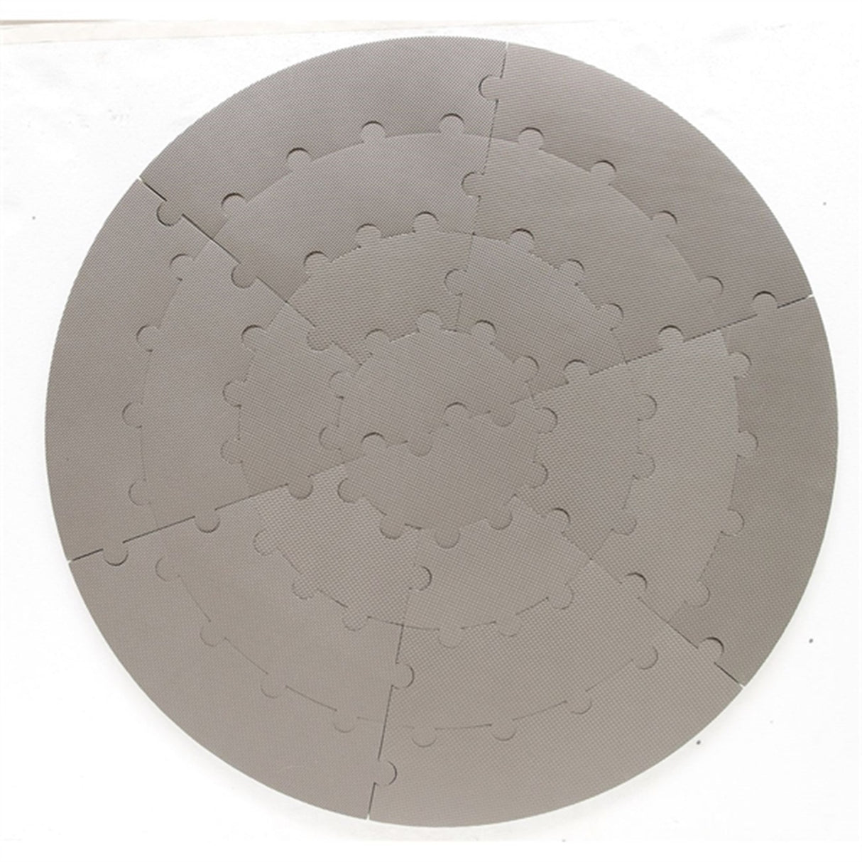 BabyDan RoundAbout Round Foam Playmat Grey